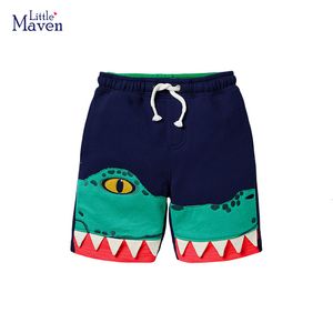 Shorts Little maven bébés garçons pantalons courts dinosaure coton doux et confort enfants vêtements d'été belle pour les enfants 2-7 ans 230625