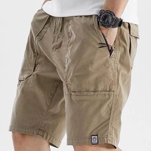 Shorts mannelijke zomer Koreaanse versie los buiten om Hong Kong Wind Leisure Outdoor Sports Five Quarter Pants grote dunne vrachtbroek te dragen