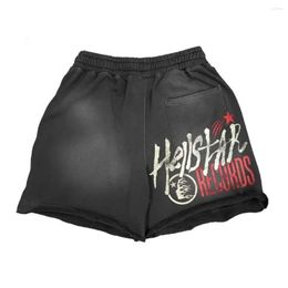 Shorts pour hommes Hellstar Studios sonne comme le paradis hommes femmes qualité cordon surdimensionné culotte 35