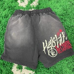 Shorts pour hommes Hellstar Studios sonne comme le paradis hommes femmes qualité cordon surdimensionné culotte 714