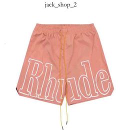 Pantalones cortos para hombre rhude diseñador cortos hombres de verano secado rápido de malla transpirable sorteo shatwap de deportes sueltos para hombres 509