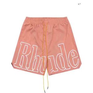 Shorts pour hommes Rhude Designer Men Summer Séchage rapide Séchant en maille respirant Swewswear Sports Loose Sports Shorts pour hommes 362