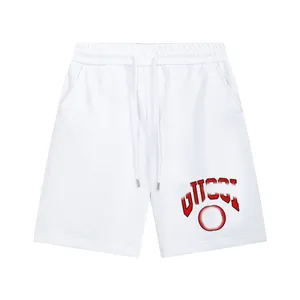 Shorts pour hommes concepteurs féminins courts pantalon d'imprimerie sangle de lignes décontractées à cinq points de plage de plage de plage shorts CSD2405234-8