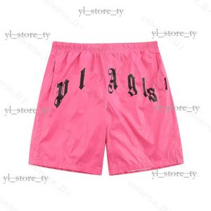 Shorts pour hommes pour femmes Palm angles shorts concepteurs courte pantalon imprimer bande sangle occasionnelle vêtements à cinq points vêtements de plage d'été 8292