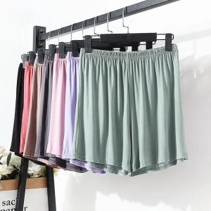 Shorts Modale slaapshorts Broeken Vrouwen Losse elastische taille Thuis Slaapshorts Nachtkleding Onderkant Dames Lente Zomer Dunne pyjamakleding