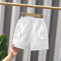 Pantalones cortos New Fashion White White Kids Jeans Shorts Pantalones Pantalones infantiles Pantalones de mezclilla para bebés