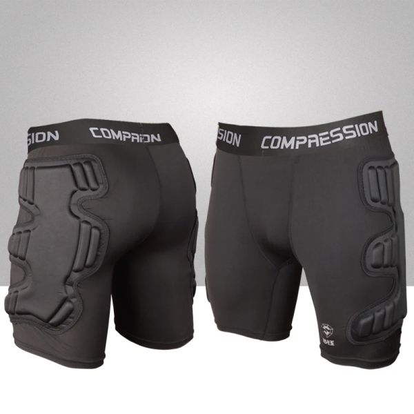 Shorts envío gratis Nuevo portero uniformes Fútbol Eva Sponge Sponge Sponge Shorts Cortos cortos de protección de equipos de entrenamiento en fútbol