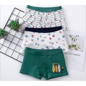 Shorts nouveaux livraison gratuite garçons de haute qualité boxer coton short bisse de personnage kids de personnage de personnage 216 ans adolescent 3pcs / lot