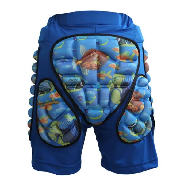 Pantalones cortos para niños al aire libre Snowboard esquí almohadilla de cadera proteger EVA ciclismo esquí Skateboarding pantalones cortos deportivos niños niñas patinaje pantalones cortos