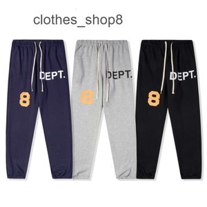 Shorts Broek 2024 Galleryss Heren Designer Sweatpant Jeans Dept alfanumerieke 8 bedrukte hiphop Unisex trekkoord legging TOI7