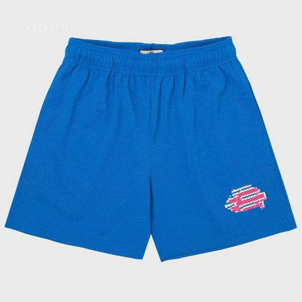 Shorts Pantalons Shorts de bain Shorts de bain Short de bain Séchage rapide Bleu Blanc Noir Cordon de serrage Maille Unisexe Poids moyen Respirant Gym Sport Pantalon court Basic Designer