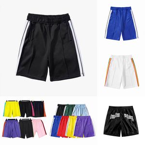 Shorts Pelms Angals Hommes Femmes Designers Courts à la mode Solide Noir et Blanc Vêtements décontractés Summer Beach Shorts de bain Vêtements de bain