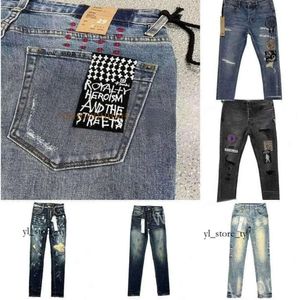 Shorts Purples Jeans Tendance de mode Kusbi Designer Ksubi Jeans Skinny Jeans 2024 Luxury Denim Pant détressé Ripped Biker Black Jean Slim Fit Jeanss 267