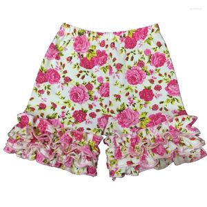 Shorts UITVERKOOP! Ruffle Shorties Peuter Baby Girl Kids Zomer Meisjes Heldere leuke kleuren Ruches Icing Pants Bottoms