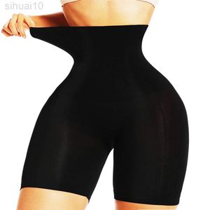 Shorts Sous-Vêtements Sans Couture Body Shaper Femmes Robe Taille Formateur Body Butt Lifter Slim Tummy Control Briefs Ceinture Shapewear L220802