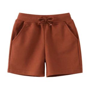 Shorts shorts Jumping mètres 2-7t Summer Boys Shorts Couleur solide robe bébé garçons filles shorts de couleur solide