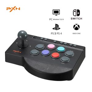 Short Street Fighter Joystick contrôleur pour Pc Ps4/ps3/xbox One/switch/android Tv Arcade jeu de combat bâton de combat Pxn 0082 Usb