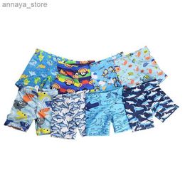 Shorts d'été 2017 Childrens Beach Shorts garçons Cartoon Pattern Swimwear Board Shorts 1-9 ans Childrens Swimwearl2405L2405
