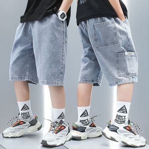 Shorts Summer Fashion Garçons Jeans Enfants Coton Denim Toddler Enfants Filles Casual Cowboy Pantalon Court Adolescent Vêtements 4 5 6 7 230608