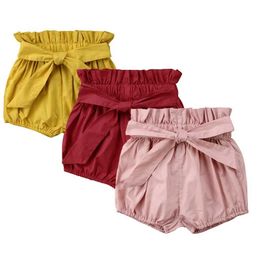 Shorts Summer Girls Shorts 100% coton arc bébé floraison pp shorts D240510