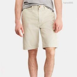Pantalones cortos Summer Solid Caballo pequeño algodón de algodón de alta calidad