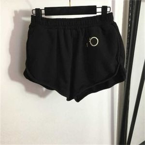 Shorts Femmes Vêtements Été Casual Polyvalent Bande Élastique Numéros Décoration Lâche Confort Jambe Large Court Sports De Plein Air Designers Femmes