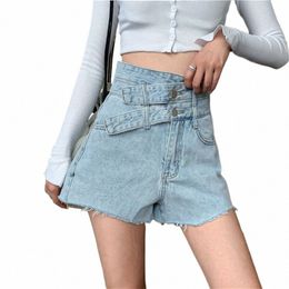 Shorts Femmes Loisirs S-2XL Style coréen Feminino Summer Design Prévalent Taille Haute Fiable Nouveau Butt All-match C6gx #