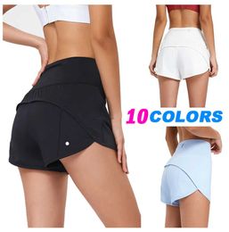Shorts Yoga Tentigs sets Womens Sport Hot Shorts Casual Yoga Legga Lady Girl Workout Gym Running with Zipper Pocket à dos