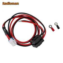 Cable de cable de alimentación de radio corta para Yaesu FT450 FT991 TS480 ICOM IC7000 Accesorios Walkietalkie 240430