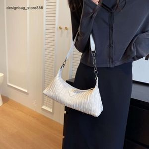 Sac à bandoulière plissé pour femmes, nouvelle marque, Simple, à la mode, de haute qualité, Super petit sous les bras