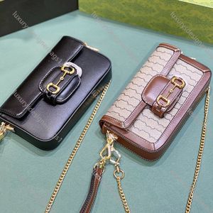 Schoudertas designer tas ketting met hoge kwaliteit mode luxe leer met portemonnee handtas handtas draagtas crossbody tas 752002 bakken