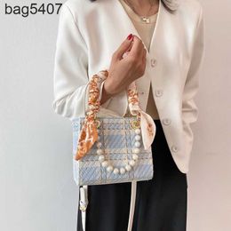Schoudertas ontwerper prinses Diana Bag per e -mail Koreaanse versie contrasteren van geruite handtas voor vrouwen nieuwe wintertextuur trendy daifei veelzijdige schouder