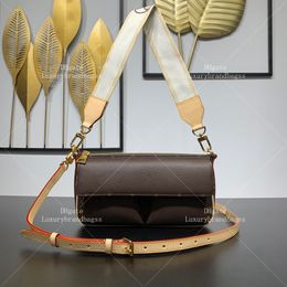 Sac d'épaule concepteur femme crossbody sac 10a miroir de l'ambiance originale monogrammé Baguette Baguette avec boîte L313