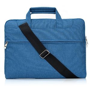 Voorbeeld laptop pc schoudertas handtas aktetas kas voor Dell HP Lenovo MacBook Asus 11 13 15 inch notebook ritssluiting met tassen met riemschokbestendig