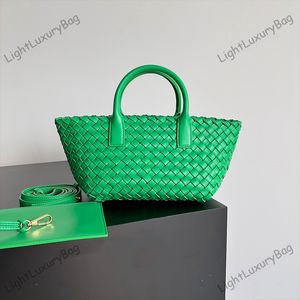 Mini jodie cabat schoudertas Luxe designer draagtas Stijlvolle lederen schoudertas van hoge kwaliteit Casual geweven tas Klassiek Dames Boodschappenmandje Boodschappentas Portemonnee verzenden