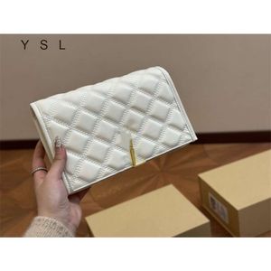 Sac à épaule Nouveau 90% d'usine Ventes directes Yang Shulins Womens Leather Chaîne Lattice Cross Cross Body Boder Tiktok Live Bag