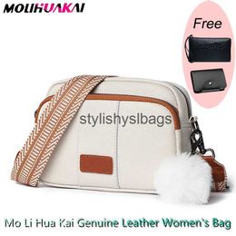 Schoudertassen 100% Echt Leer Hoge Kwaliteit Zachte Koeienhuid Vrouwelijke Messenger Bag Dames Handtassen Modeontwerper Merk Klein H240328