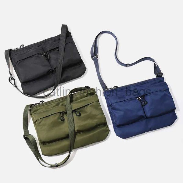 Bolsas de hombro 2021SS Bolsa de cuerpo cruzado japonés unisex Nylon Pouch de tela impermeable Diseñador de moda de moda