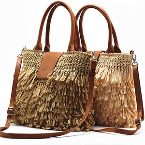 Sacs à bandoulière 2022 sac de paille d'été pour femmes et tissé Soulder Boo andbag bandoulière nouveau Style sacs à main andbagsH24218