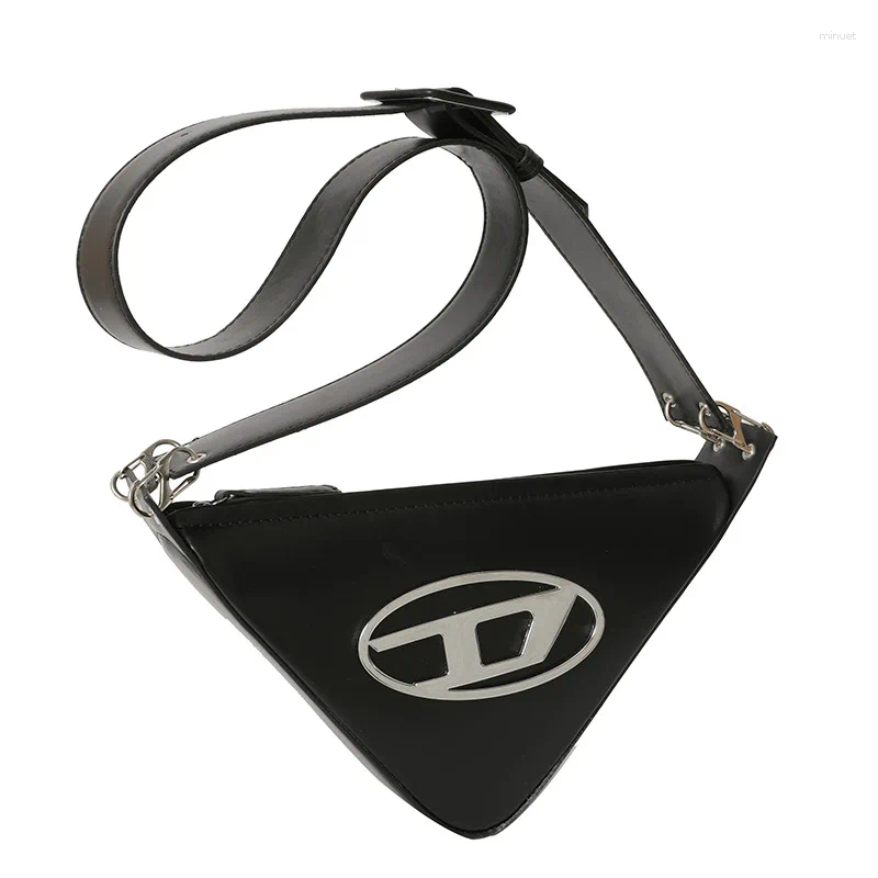 Shoulder Bags 2023 Trendy And Personalized Daily Triangle Simple Women's Bag PU Leather Single Brand Crossbody For Women