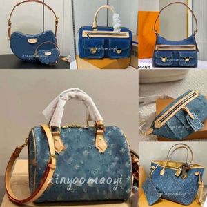 Schoudertassen 2024 Blue Messenger Bags voor heren dames hassprut