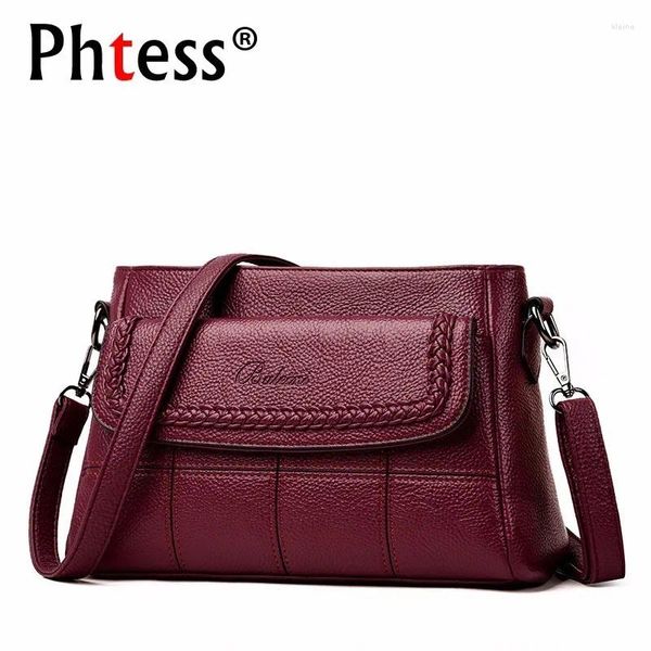 Bolsos de hombro 2024, bolsos de mano para mujer, marcas famosas, bolso de mensajero femenino, bolso cruzado para bolso Vintage, Bolsa principal femenina