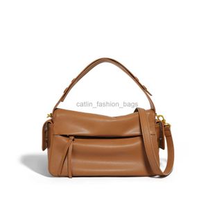 Sacs à bandoulière Authentique Leader et sacs pour femmes 2023 Designer de luxe solide sac à bandoulière doux Leader Sounder sacs avec Zippercatlin_fashion_bags