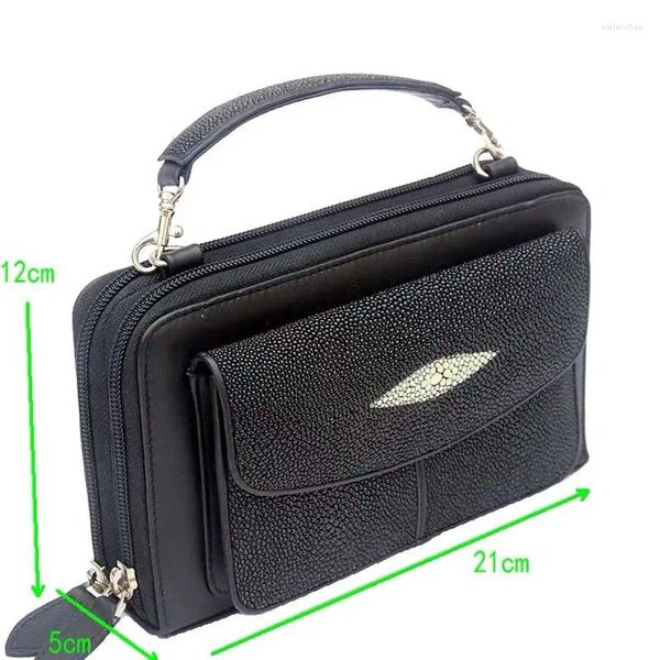 Bolsos de hombro auténticos de piel auténtica para mujer, Bolso pequeño de piel auténtica con solapa, bolso de mano, bandolera cruzada para mujer