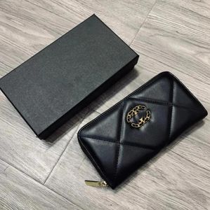 Nouveaux portefeuilles de créateurs de luxe femmes sacs à main lettres infini porte-cartes de crédit mode long style argent pochettes avec boîte d'origine de haute qualité