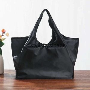 Bolsos de hombro Bolsos bolso de compras plegable impermeable de gran capacidad bolso de compras de viaje impermeable respetuoso con el medio ambientestylishyslbags