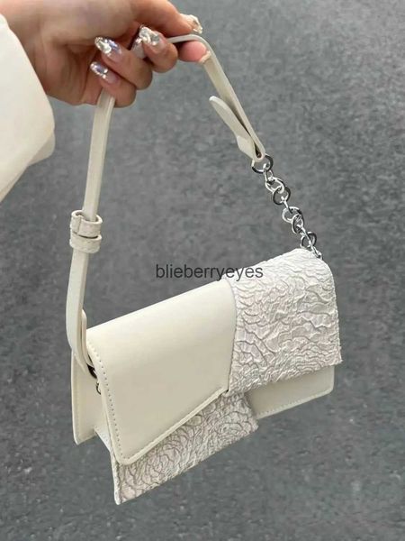 Bolsos de hombro Bolsos de calle Bolso de mujer 2023 y bolso de mujer Vintage Casual Soulder Bag Luxury Designerblieberryeyes