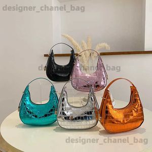 Bolsos de hombro Bolso de axila de color caramelo Monederos y bolsos Bolsos de hombro con patrón de piedra para mujer 2023 Diseñador de lujo Bolsa de nube Embrague de fiesta Nuevo T240116