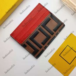 Sacs à bandoulière Porte-cartes Mode luxe et commodité sac à cartes sable 6 emplacements pour cartes avec étiquette interne cuir de veau noir 8 couleurs en option 8 couleurs