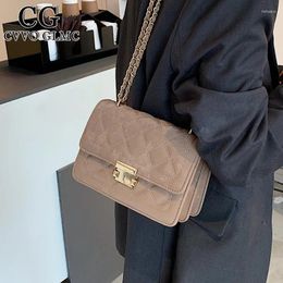 Sacs à bandouliers CVVO GLMC Mini Chain Handbag pour les femmes 2024 Hiver Tend Classic Handbags and Gold Purse Sac à main pour femmes